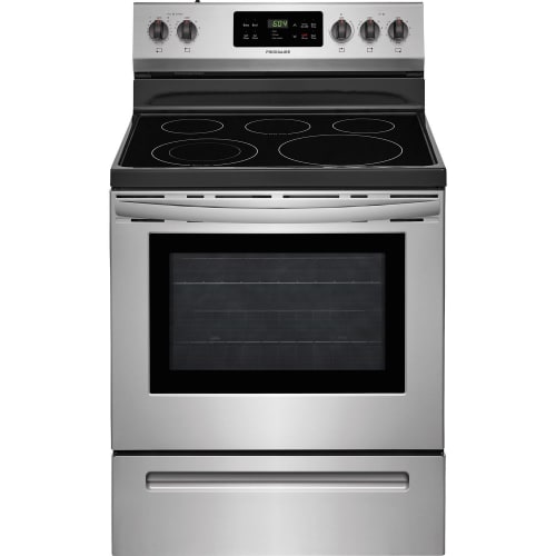 Frigidaire 30" Electric Smooth Top Freestanding Range Self Clean, Stainless Steel